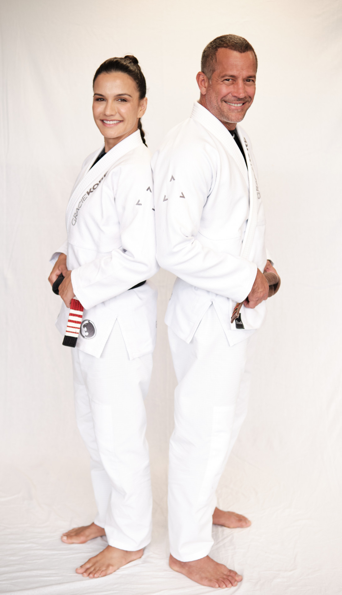 Malvino Salvador e a mulher,  Kyra Gracie