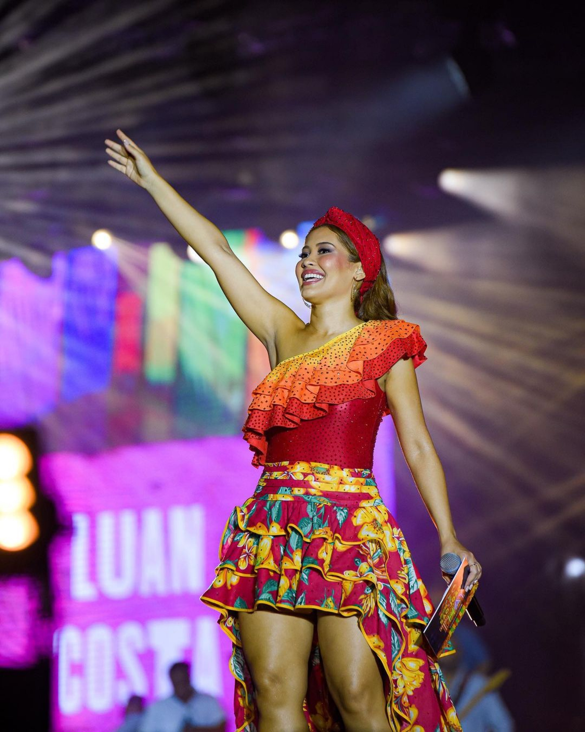 Thaynara OG é a anfitriã do São João da Thay, evento que já se tornou tradicional no calendário junino do Maranhão - Reprodução Internet / São João da Thay