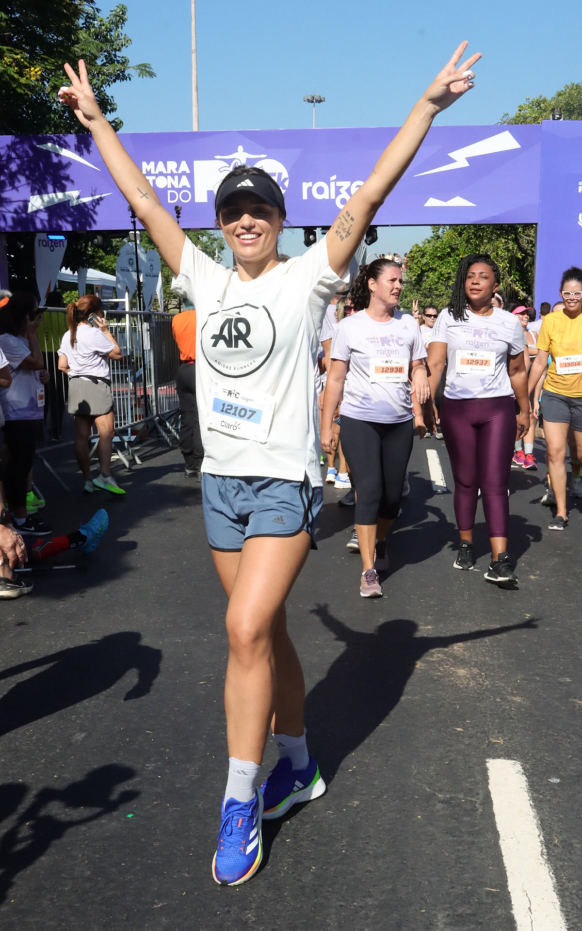 Rafa Kalimann participa da Maratona do Rio  - Victor Chapetta / Agnews