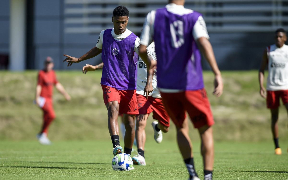 Matheus Fran&ccedil;a, meia do Flamengo
