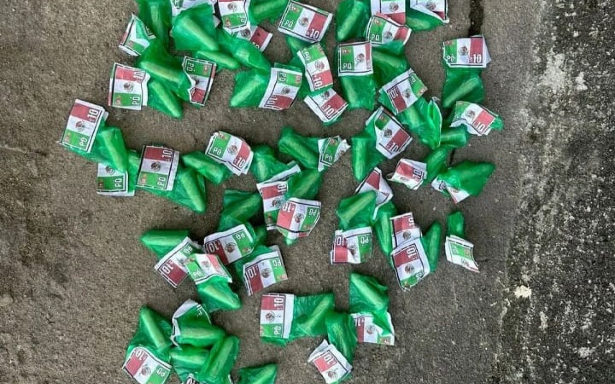 Apreens&atilde;o feita pela PM na comunidade da Tararaca