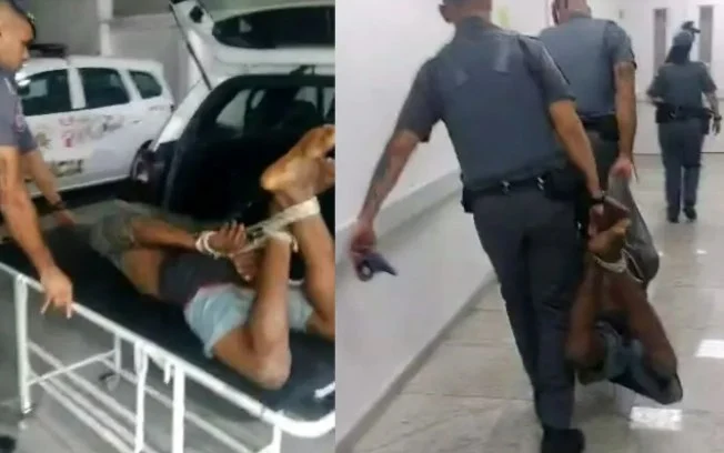 Justiça nega soltura de homem amarrado por PMs em São Paulo