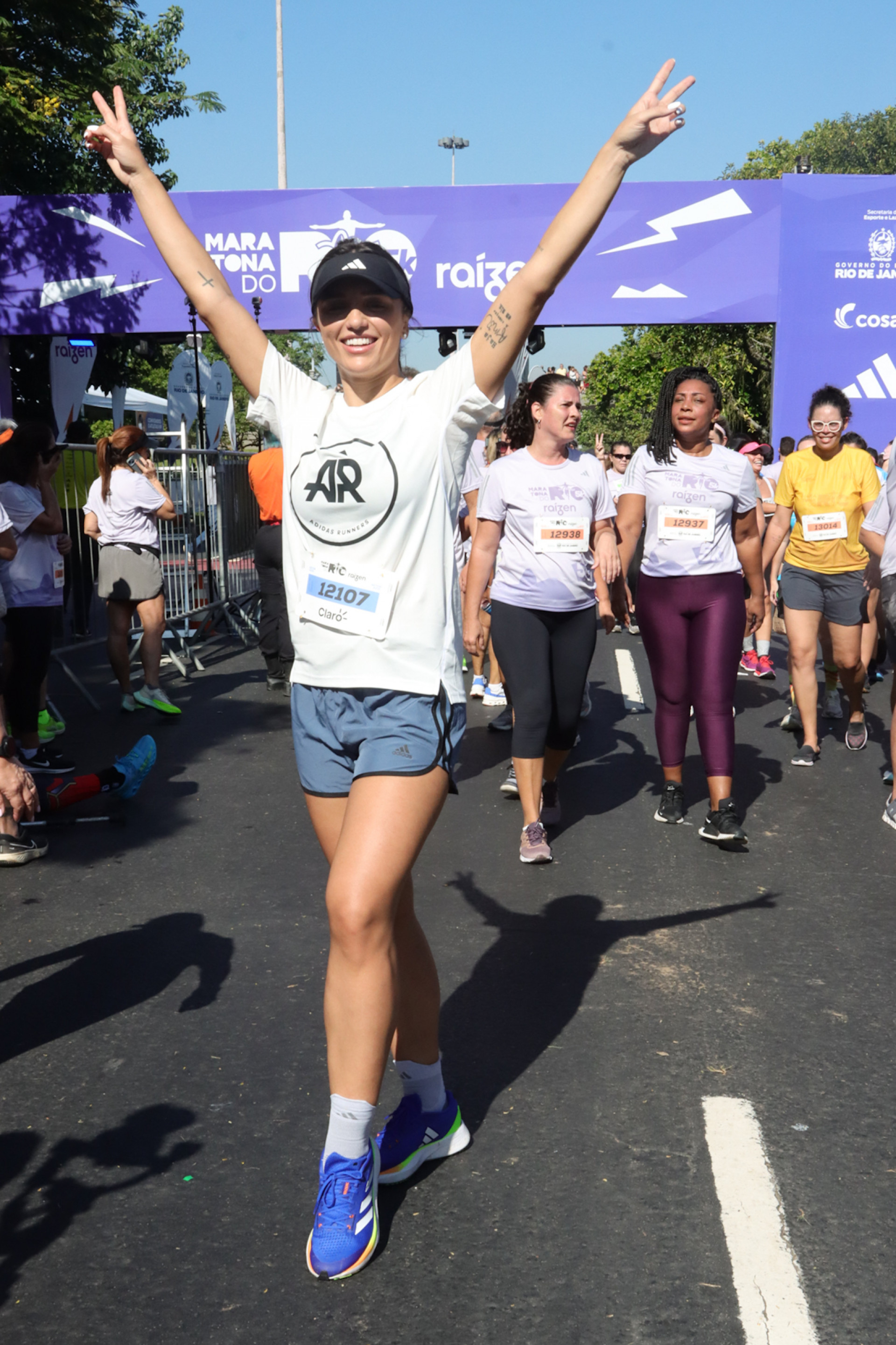 Rafa Kalimann participa da Maratona do Rio  - Victor Chapetta / Agnews
