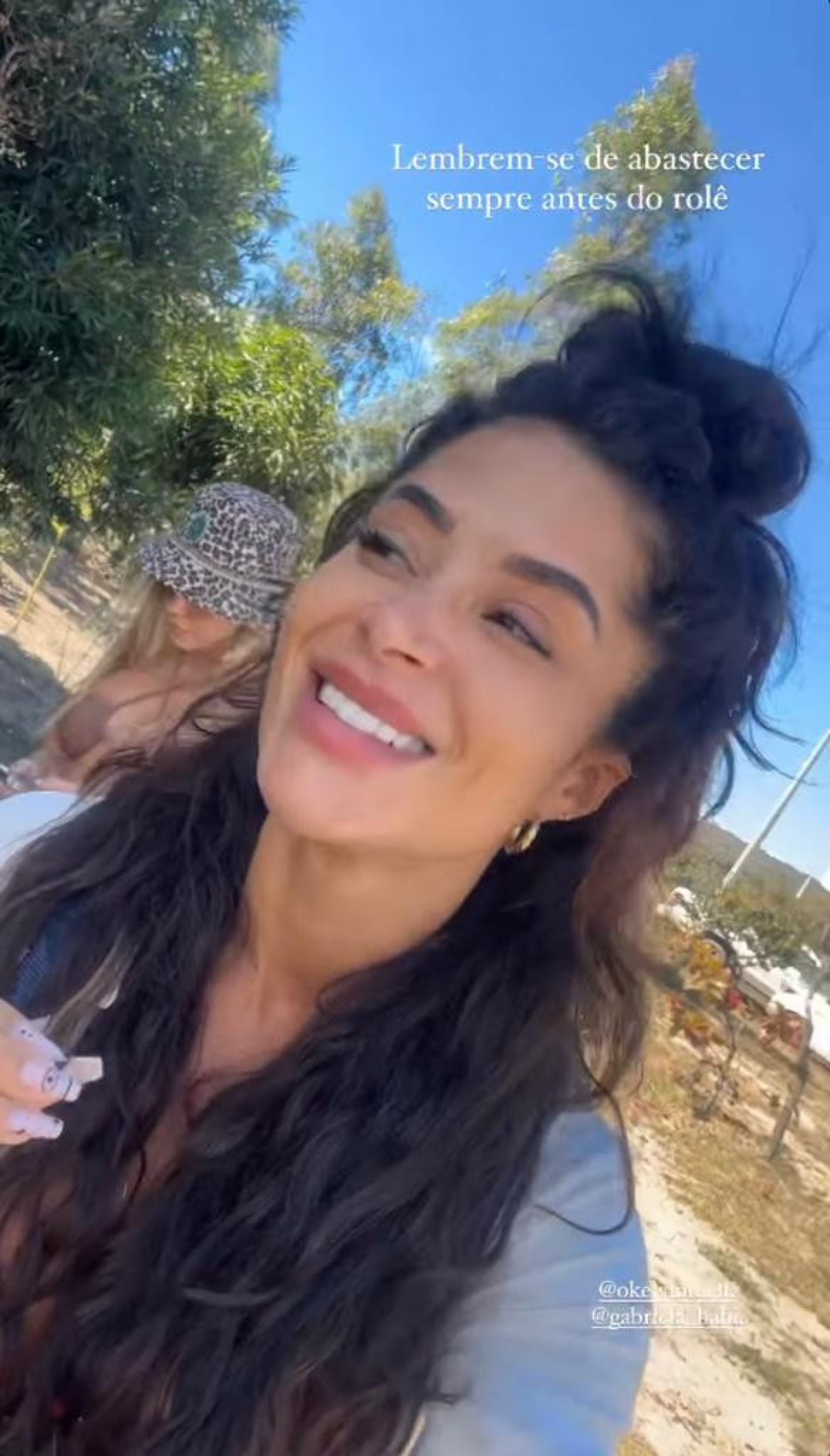 Aline Campos fica sem gasolina na Chapada dos Veadeiros - Reprodução / Instagram