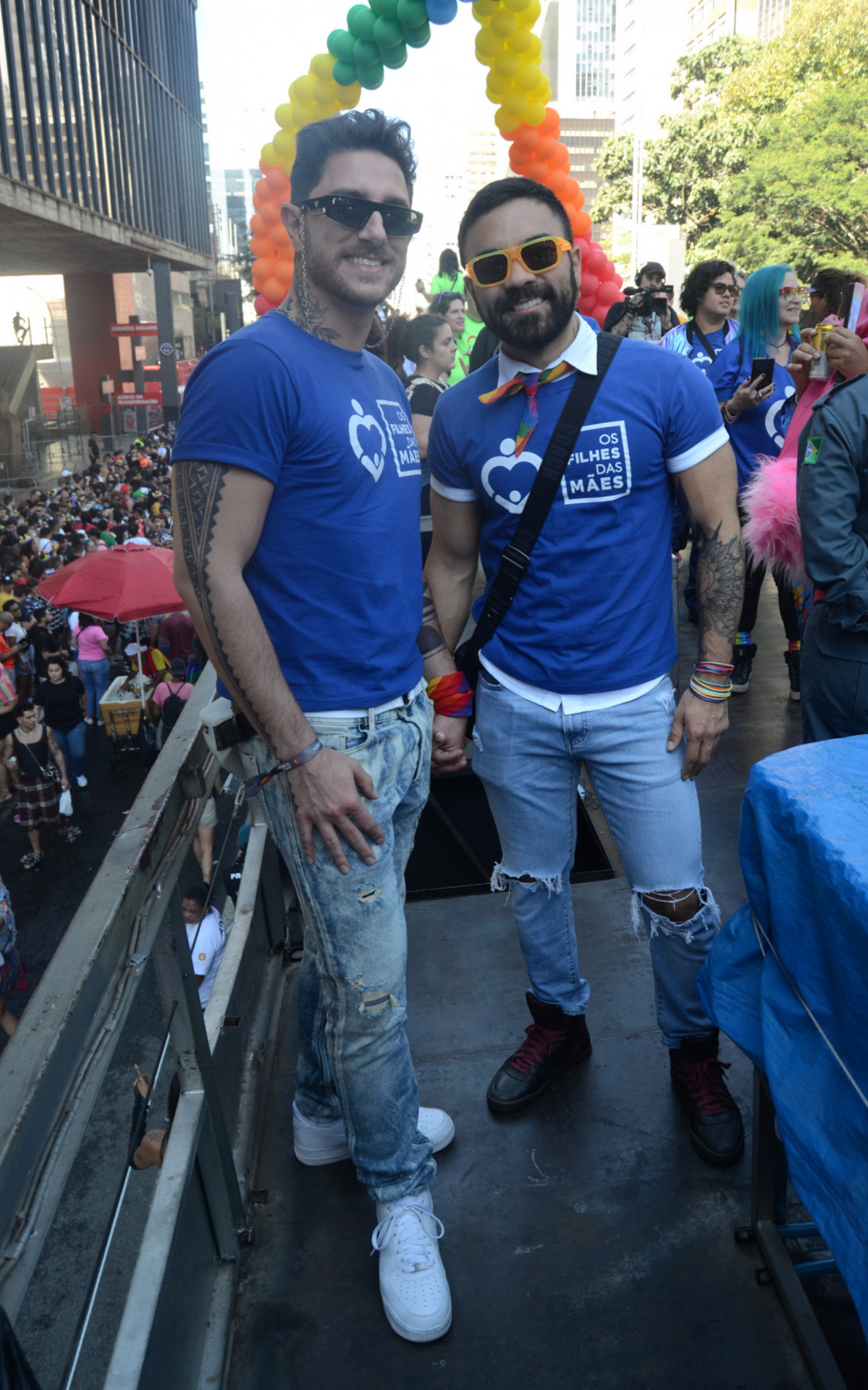 Famosos marcam presença na 27ª edição da Parada LGBTQIA+ em São Paulo