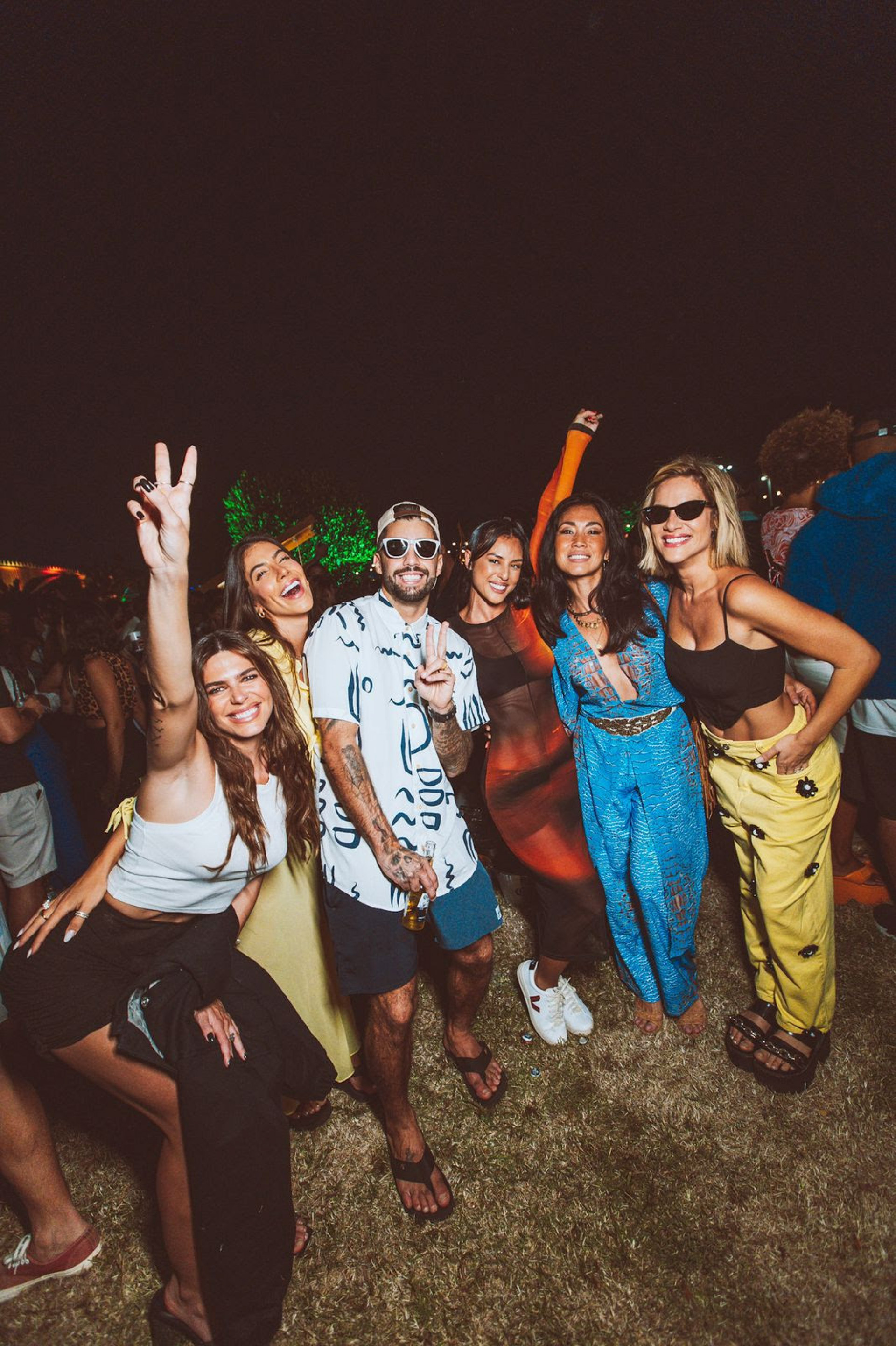 Mariana Goldfarb, Rachel Apollonio, Pedro Scooby, Yanna Lavigne, Daniele Suzuki e Giovanna Ewbank - Lali Moss / Divulga&ccedil;&atilde;o 