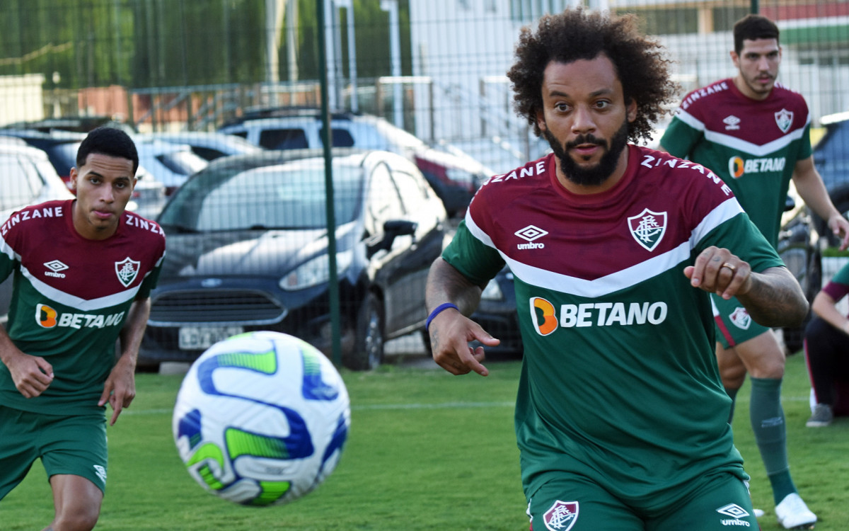 Jovem Alexsander e experiente Marcelo têm feito falta ao Fluminense - Mailson Santana / Fluminense