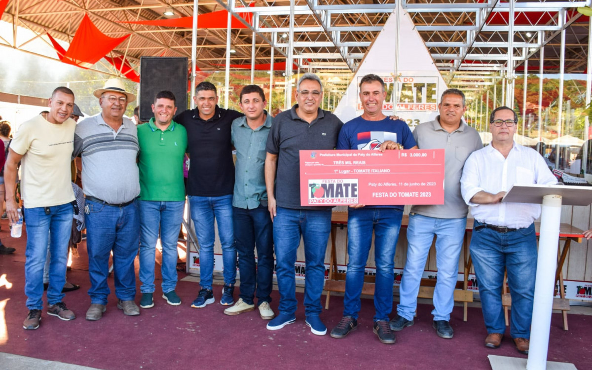 Festa do Tomate 2023 aconteceu entre os dias 7 e 11 de junho