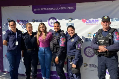 Patrulha Maria da Penha de Búzios recebe visita da Patrulha de São Pedro da Aldeia e participa de curso de Qualificação em Cabo Frio