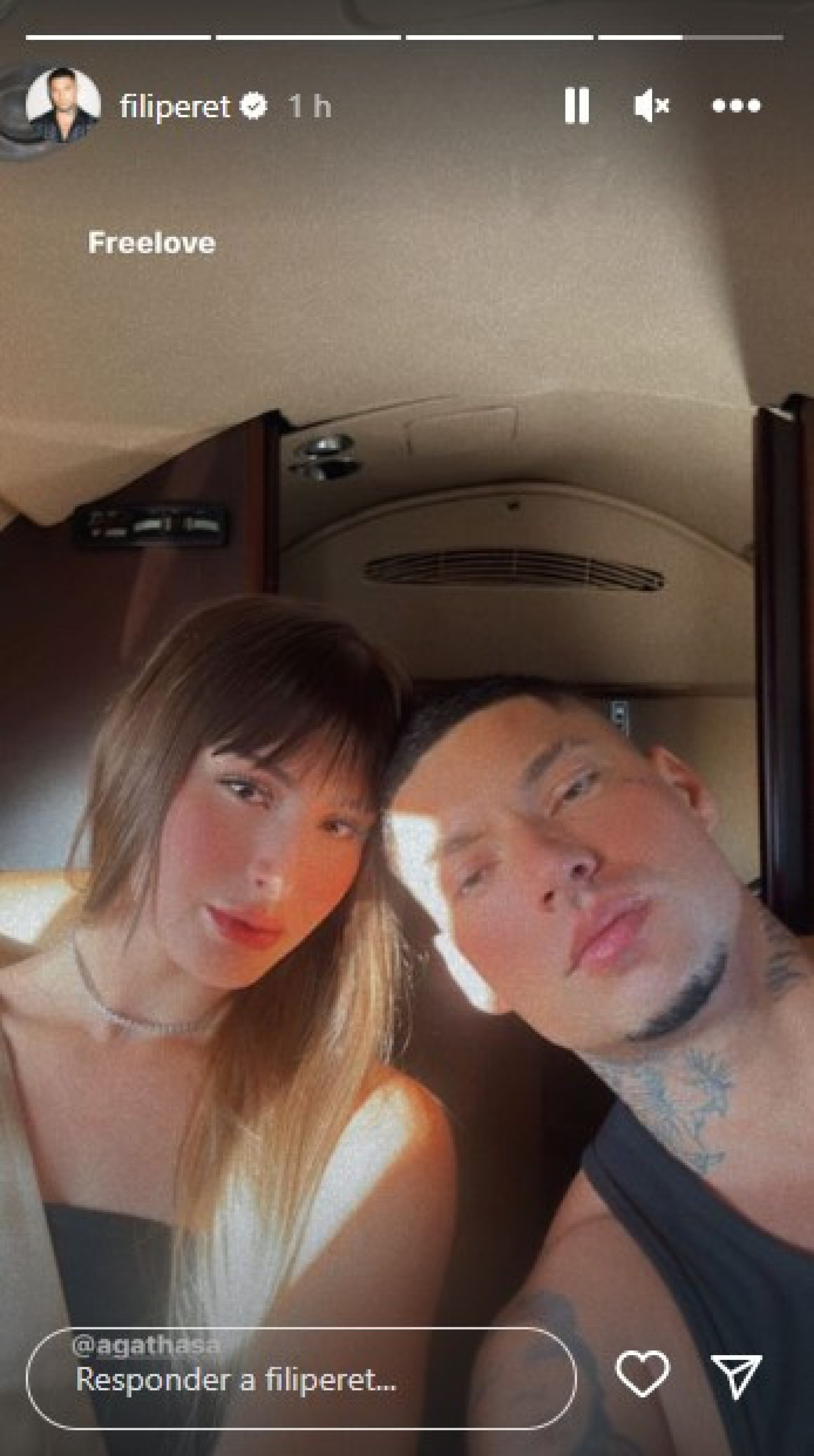 Filipe Ret e Agatha Sá - Reprodução/Instagram