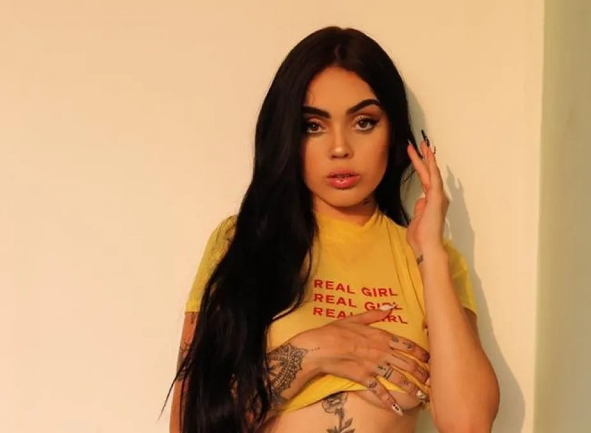 Karina Laino Gomes, de 27 anos, está presa preventivamente - Reprodução