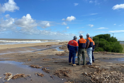 Previsão de ressaca com ondas de até 2,5 metros de altura a partir desta quarta-feira