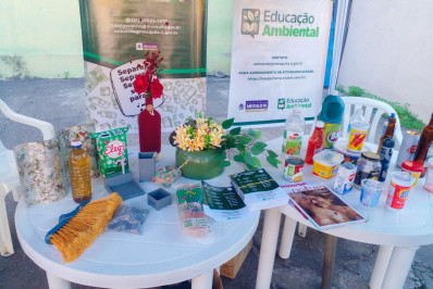 Meio Ambiente e Urbanismo de Mesquita realizou ação de conscientização