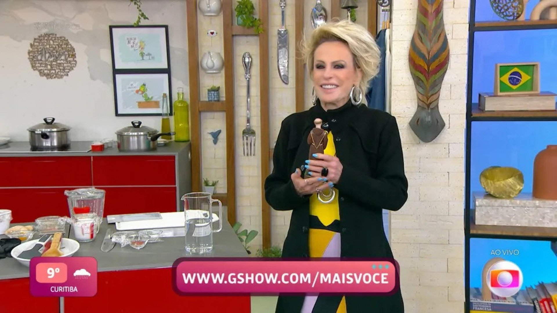 Ana Maria confessa ter feito simpatia para Santo Antônio - Reprodução / Globo