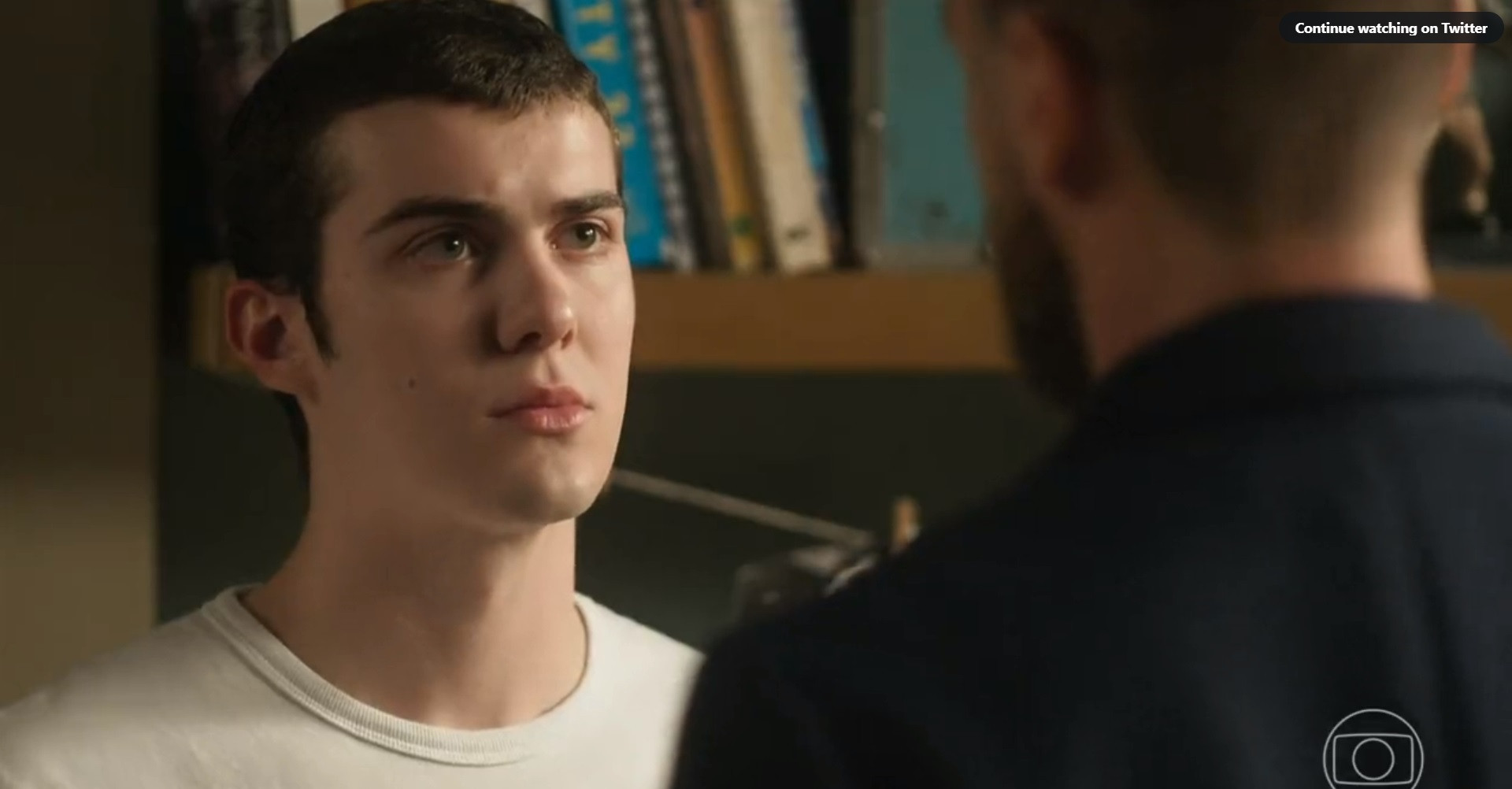 Emilio Dantas e Caio Manhente emocionam público com cena de Vai na 'Fé' - Reprodução de vídeo / TV Globo