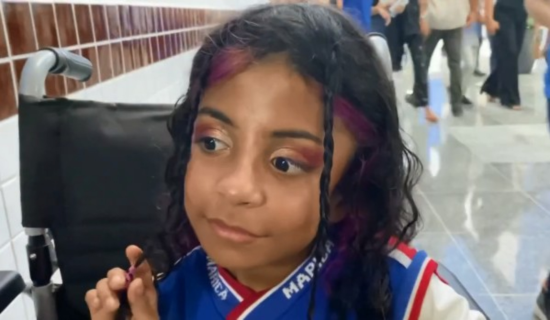 Ana Fl&aacute;via, estudante de 13 anos - Renata Cristiane