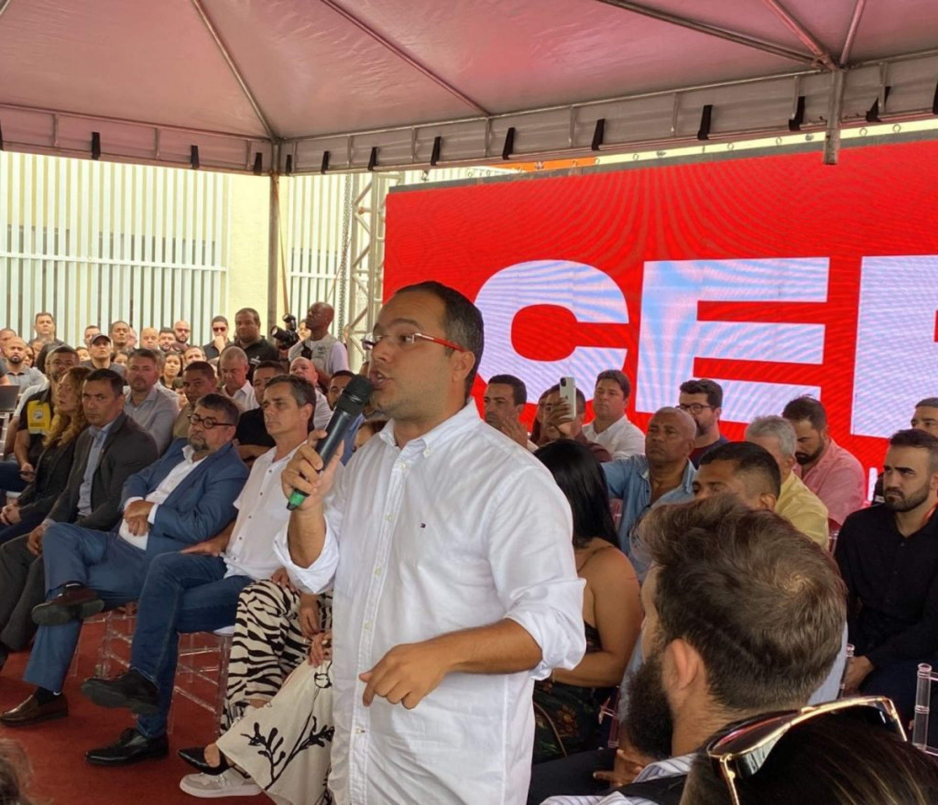 Secret&aacute;rio de governo de Maric&aacute; e presidente estadual do PT, Jo&atilde;o Maur&iacute;cio - Renata Cristiane