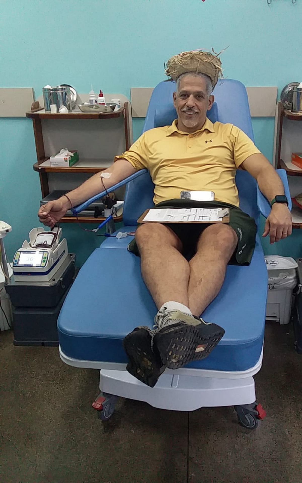 ?Arraiá Solidário? tem objetivo de aumentar as doações de sangue em Barra Mansa - Divulgação/CCS PMBM
