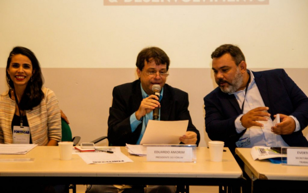 O presidente do FORTRAB, Dudu Amorim, explicou que a pauta tratar&aacute; da formaliza&ccedil;&atilde;o dos conselhos, dos fundos municipais de trabalho