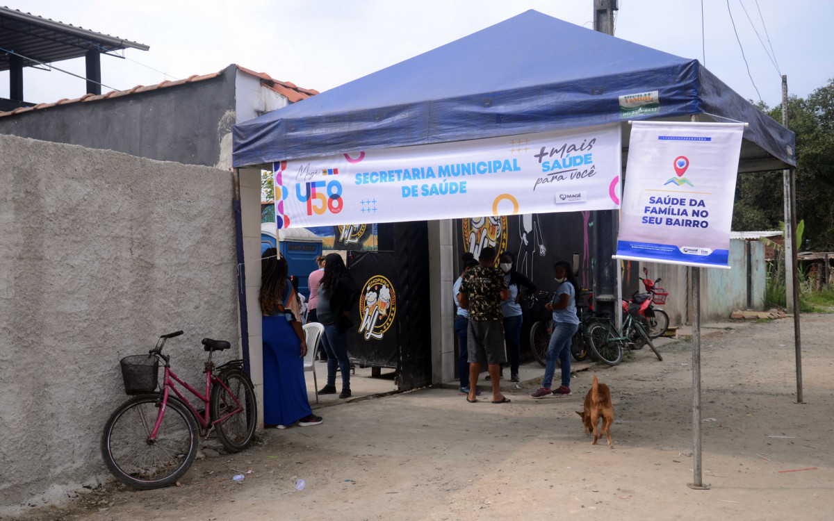 Programa 'Saúde no seu bairro' chega na Portelinha, em Magé - Divulgação