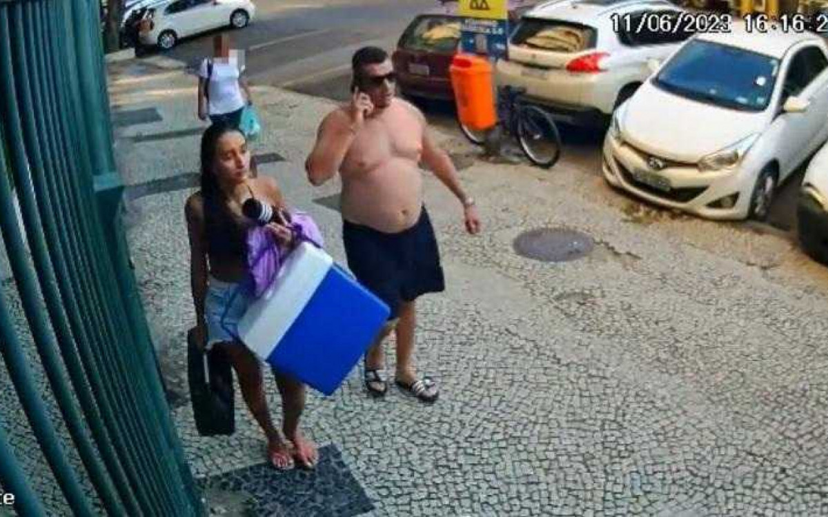 Pol&iacute;cia busca identificar os suspeitos de estarem envolvidos no atropelamento de homem na Zona Sul do Rio - Reprodu&ccedil;&atilde;o