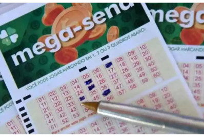 Mega-Sena sorteia prêmio estimado em R$ 45 milhões nesta quarta-feira