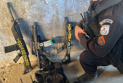 Criminoso é preso após trocar tiros com a PM em Meriti