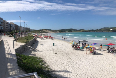Tempo instável marca a quarta-feira (14) em Cabo Frio, mas sem previsão de chuva