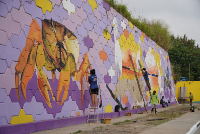 Praia das Pedrinhas passa por melhorias