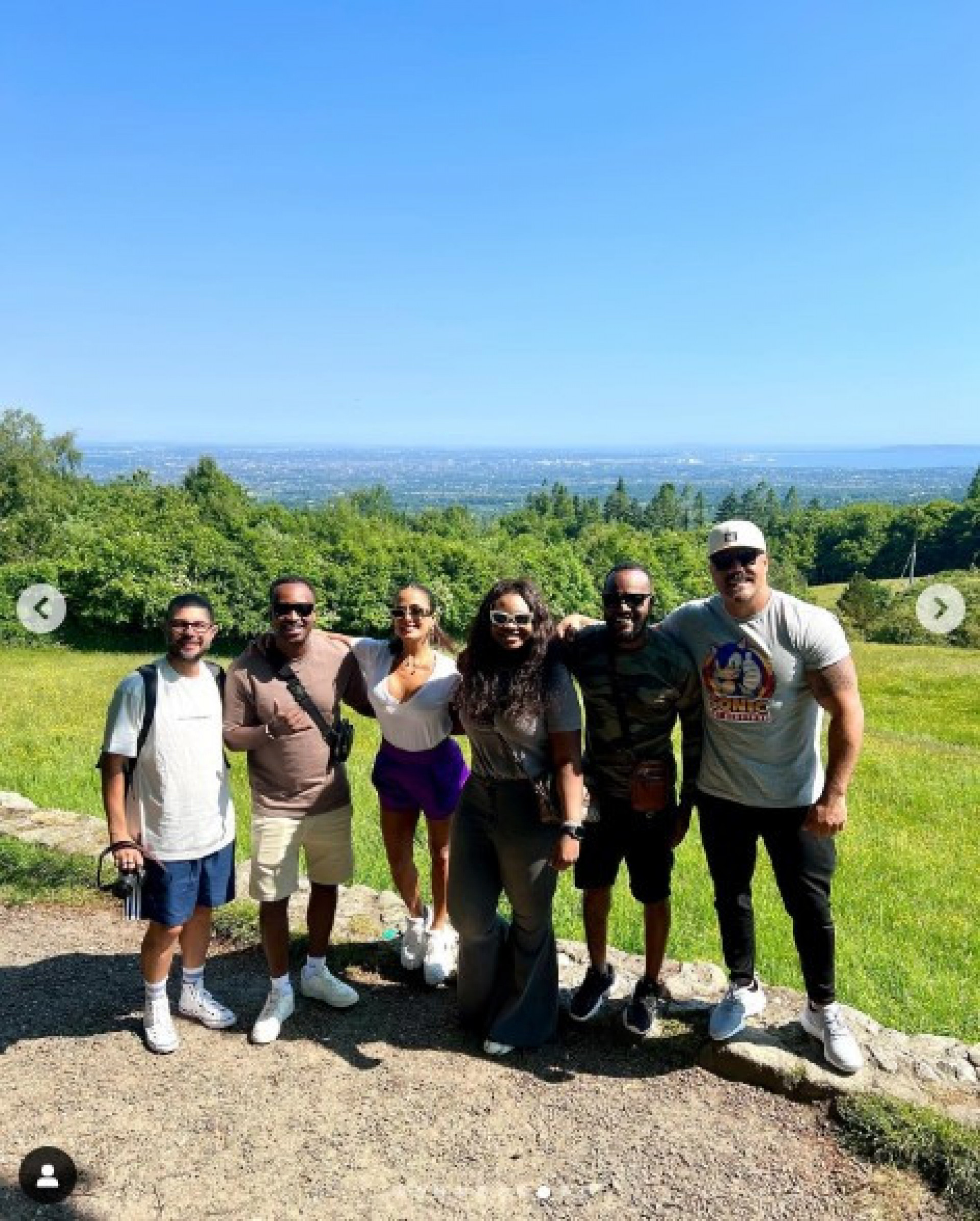 Carol Peixinho, Thiaguinho e amigos - Reprodução/Instagram