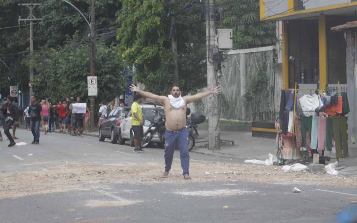 Protesto no Turano nesta Quinta-Feira (15).