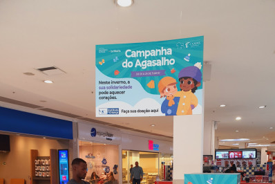 Caxias Shopping promove campanha do agasalho durante o mês de junho