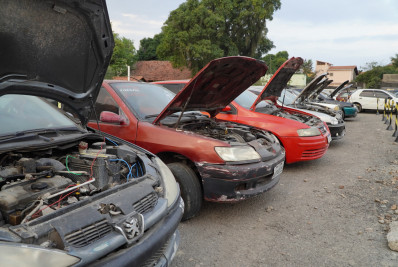 Leilão de veículos será realizado no fim de junho