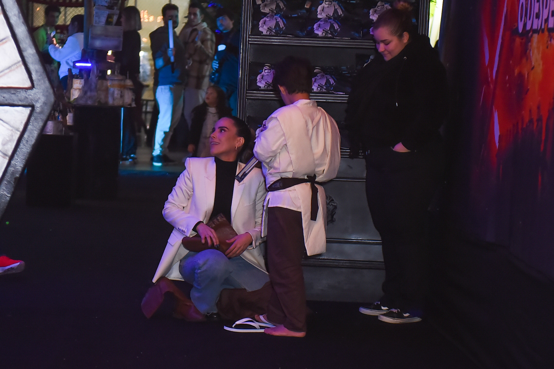 Wanessa Camargo com o filho na festa de 9 anos - Marcelo/Ag. News