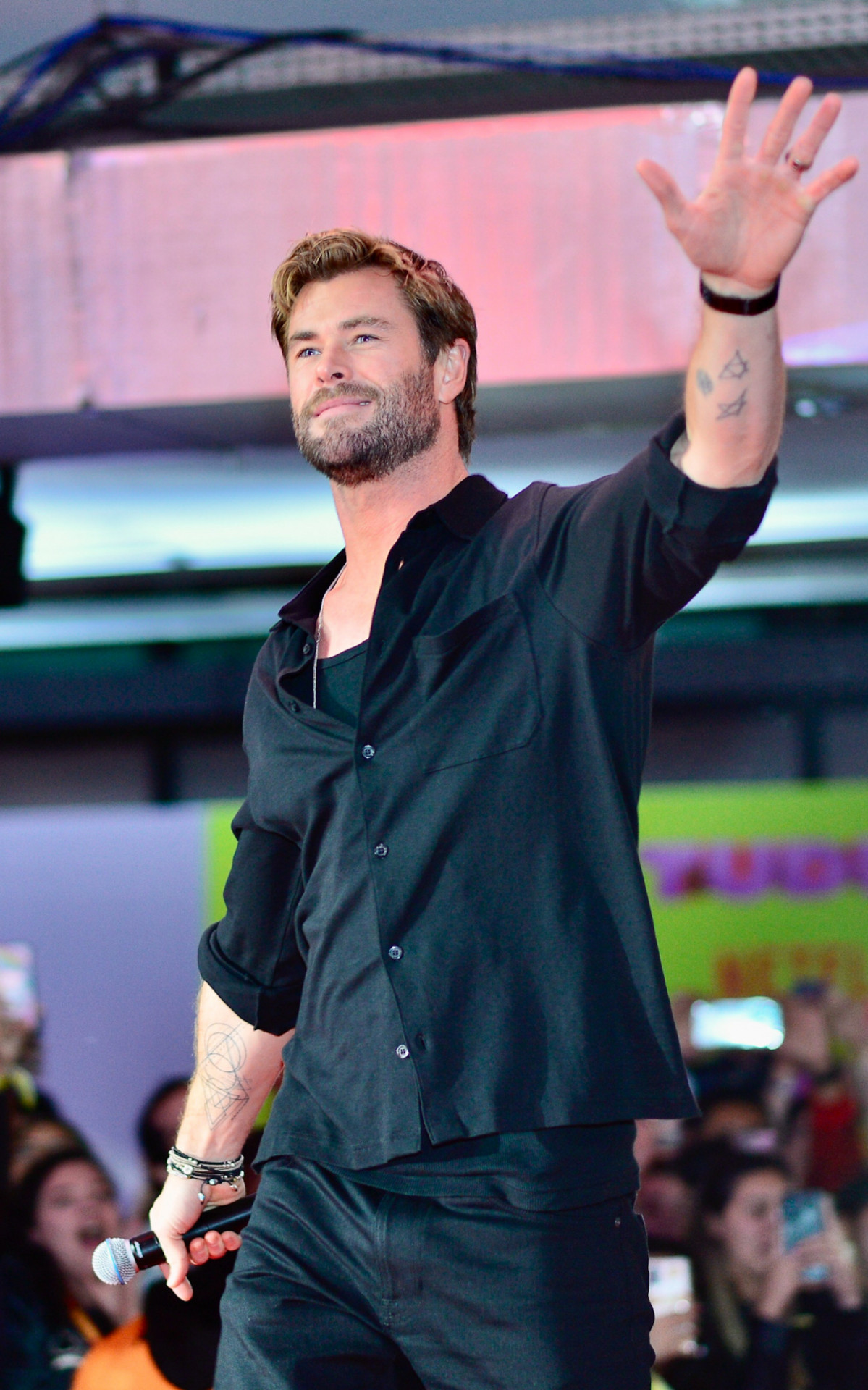 Chris Hemsworth foi uma das principais atrações do \'Tudum\', evento promovido pela Netflix, em São Paulo, nesta sexta-feira
