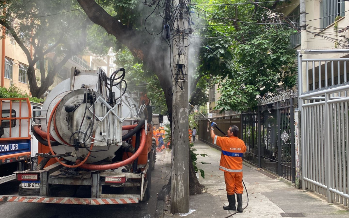 Rua Adalberto Aranha ganhou mutir&atilde;o de servi&ccedil;os