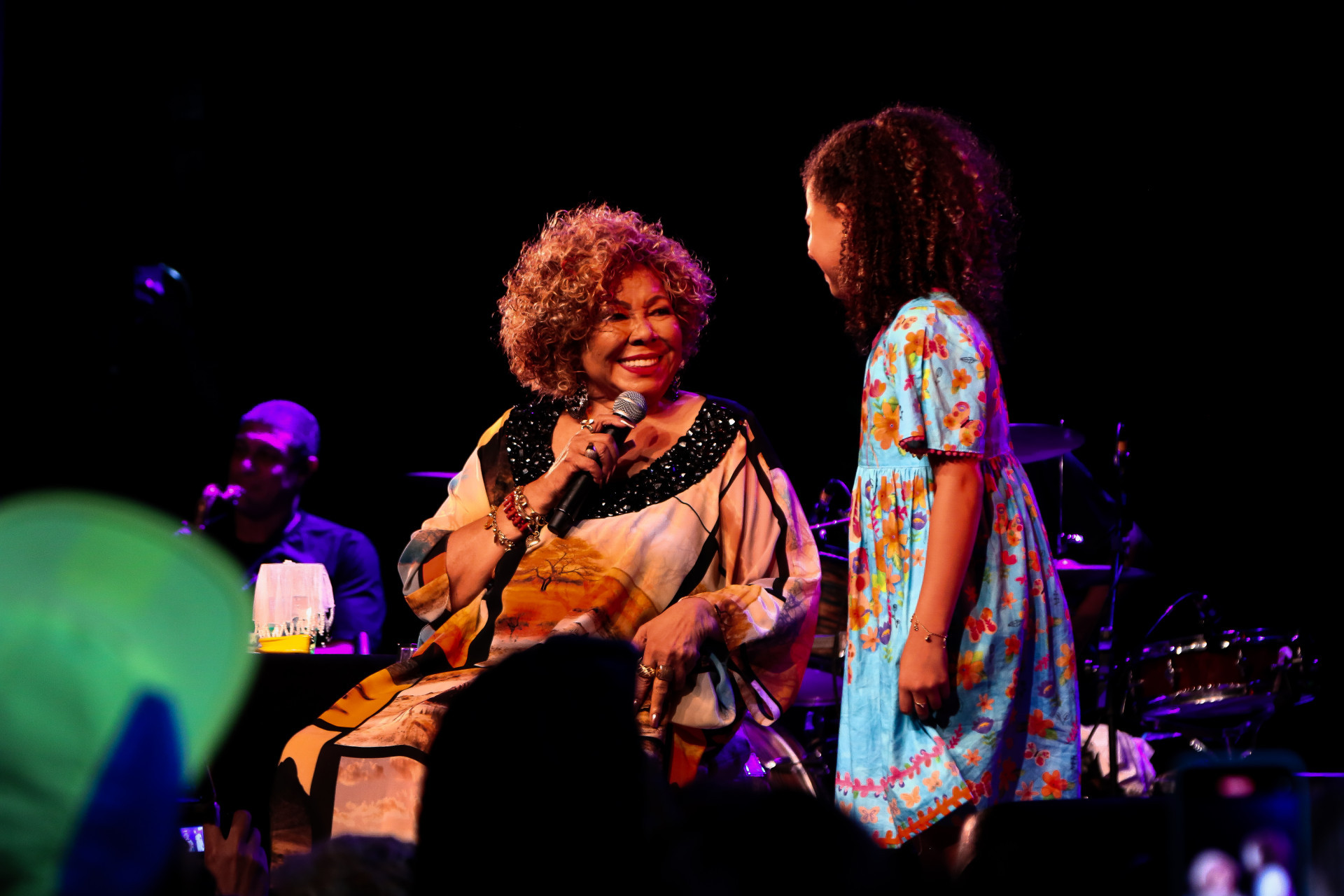 Alcione na arena Dicró - Foto: Ramon Vellasco