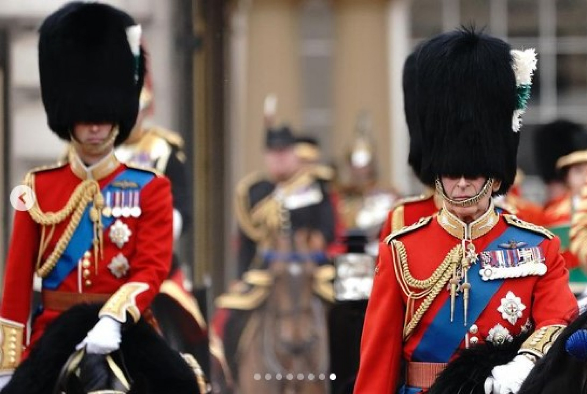 Família Real comemora aniversário do Rei Charles III no Palácio de Buckingham - Reprodução/Instagram