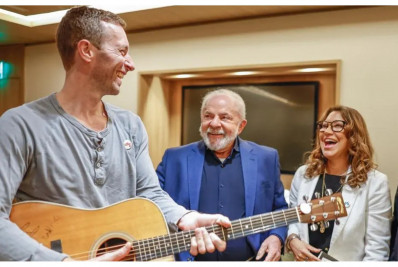 Primeira-dama convida Coldplay para participar da COP-30 no Pará