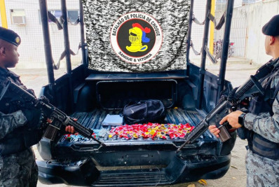 Policia prende três traficantes no Jacarezinho