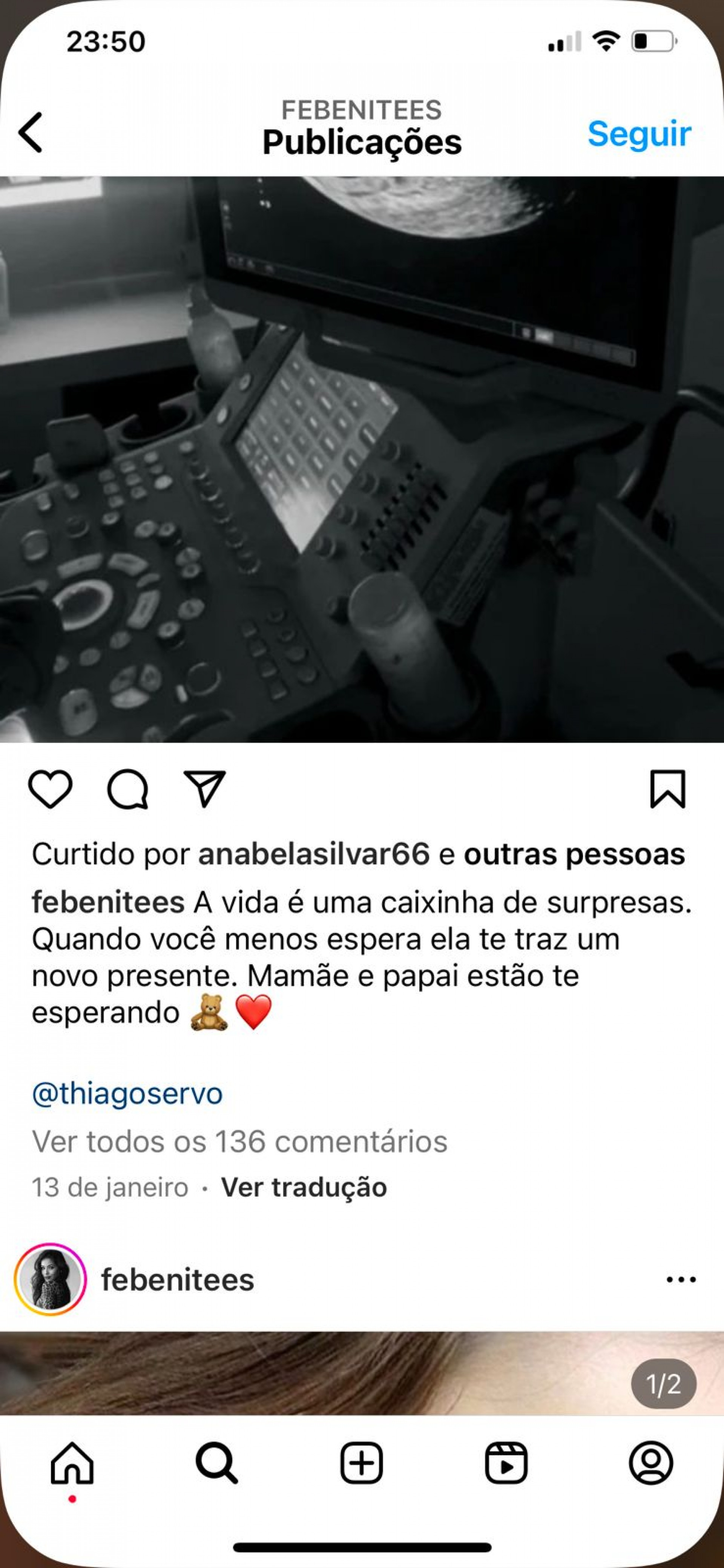 Thiago Servo e Fernanda Benites - Foto reprodução Internet e Instagram