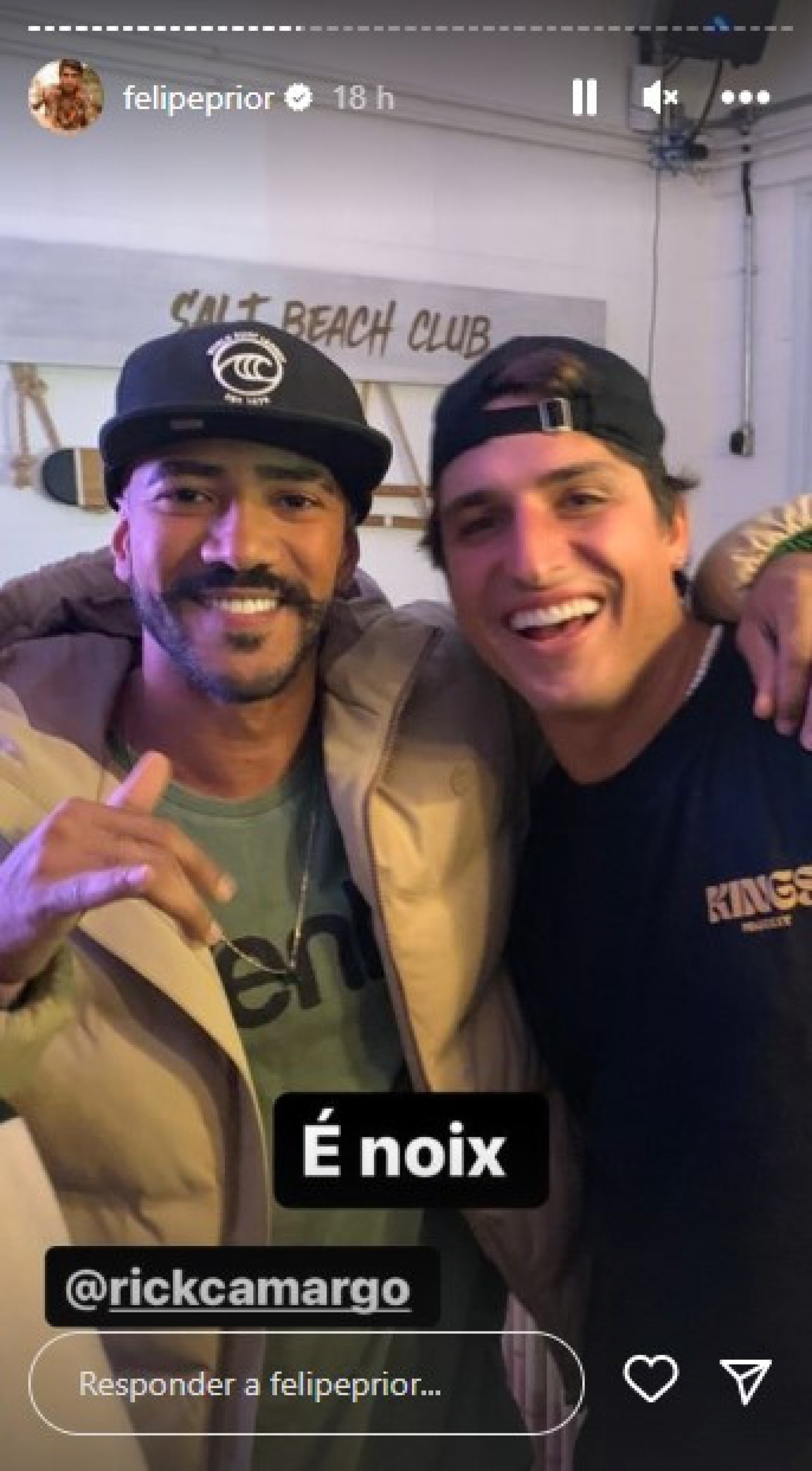 Felipe Prior e Ricardo Alface - Reprodução/Instagram