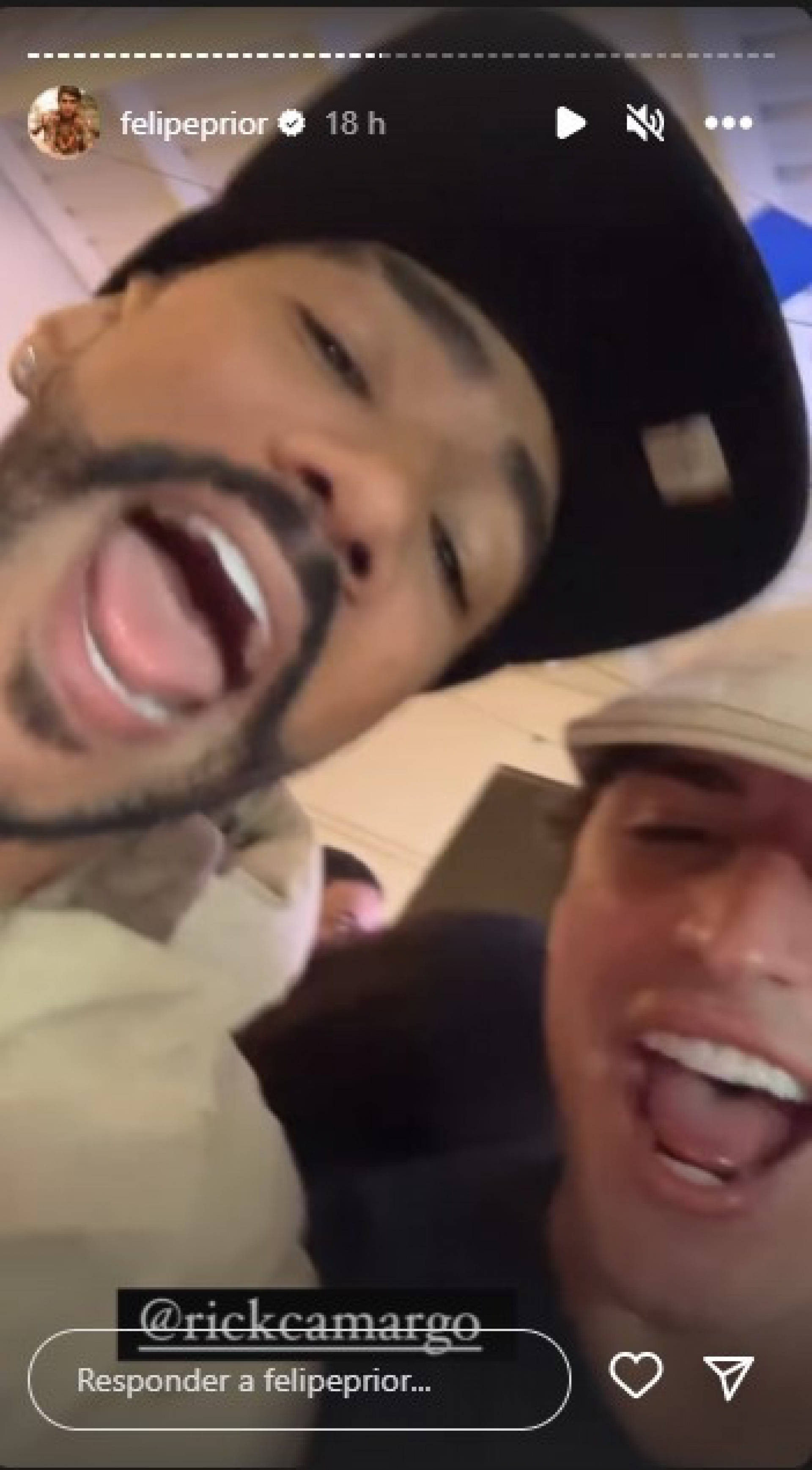 Felipe Prior e Ricardo Alface - Reprodução/Instagram