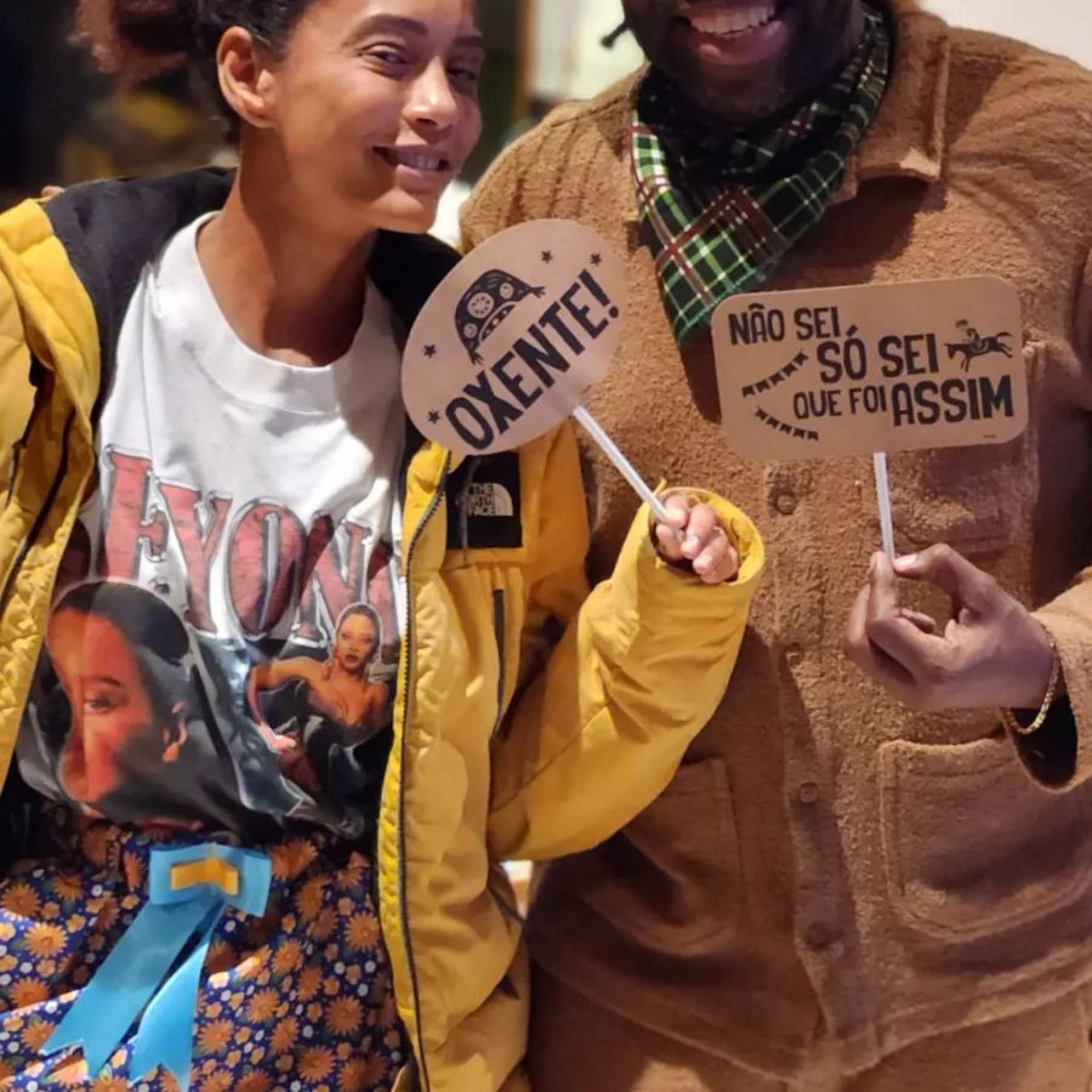 Lázaro Ramos curte festa de São João antecipada com a mulher, Taís Araújo - Reprodução do Instagram