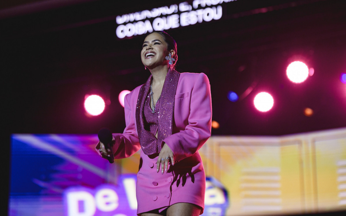 Maisa Silva foi uma das apresentadoras do Tudum