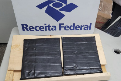 Receita Federal apreende mais de R$ 802 mil em haxixe e metanfetamina no Galeão