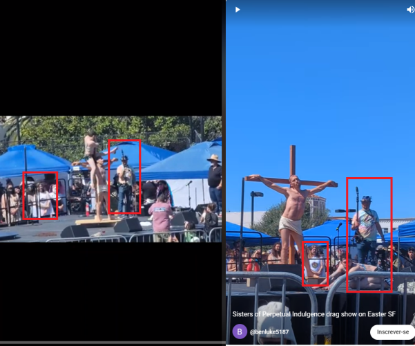 Vídeo de pole dance com Jesus crucificado foi gravado nos EUA, não no Brasil