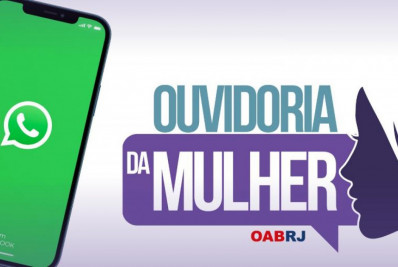 Ouvidoria da Mulher da OAB/RJ lança canal de atendimento via WhatsApp