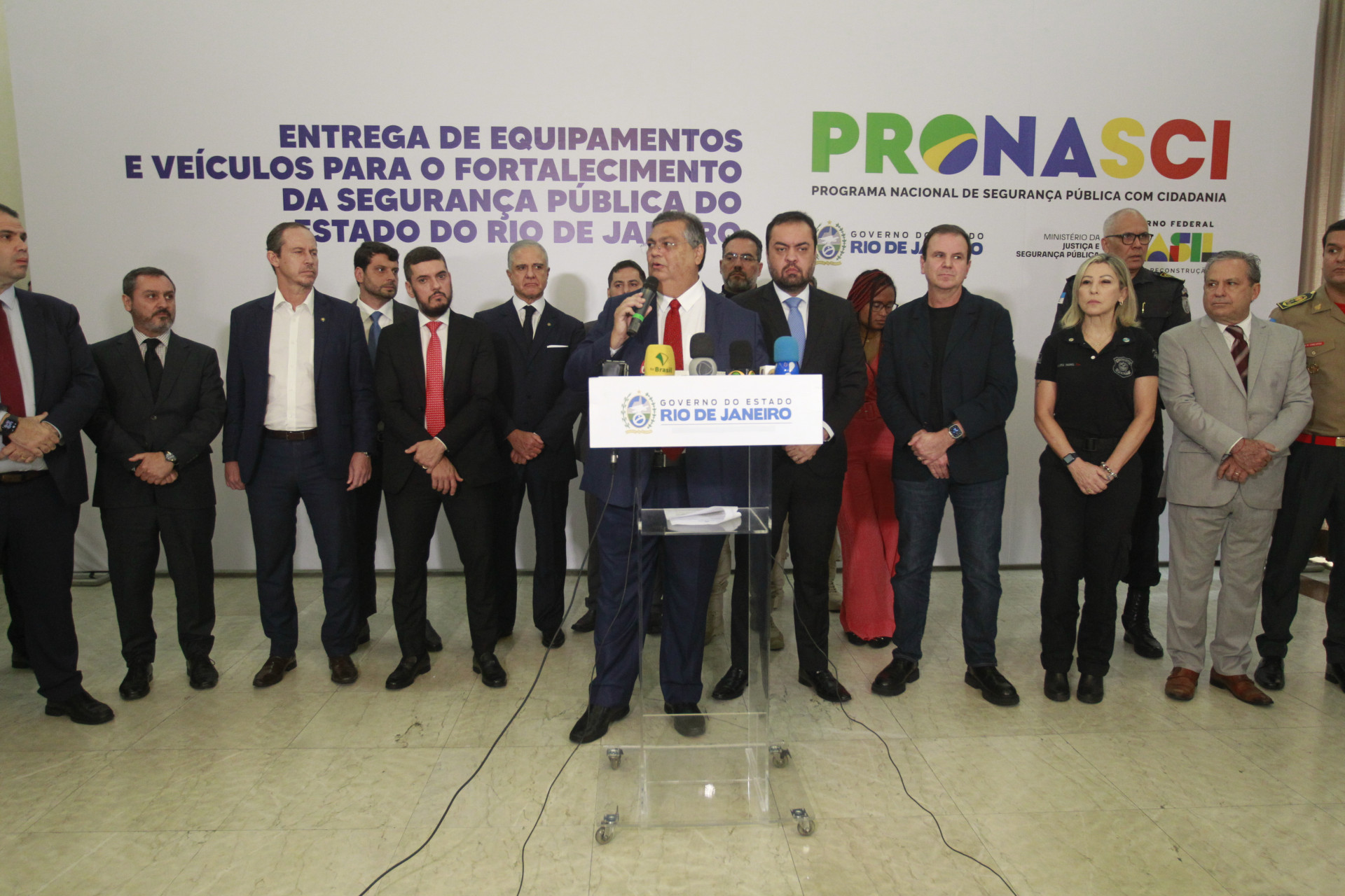 O ministro Flávio Dino também enfatizou no evento a importância do caso Marielle e Anderson - Reginaldo Pimenta / Agencia O Dia