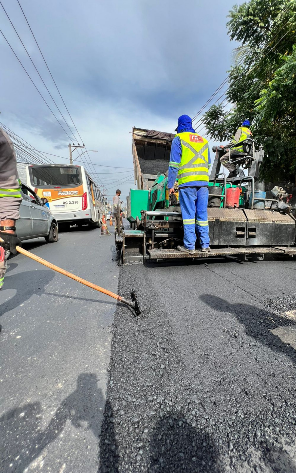 Ruas do primeiro distrito de Duque de Caxias recebem nova pavimentação - Divulgação